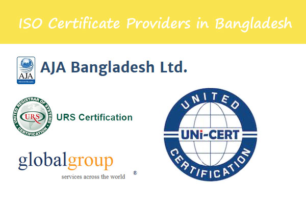 ISO Certificate Provider in Bangladesh