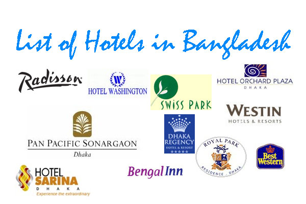 List of Hotels in Bangladesh