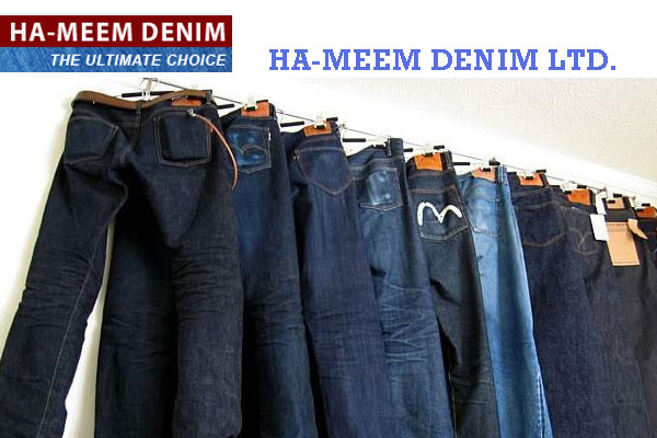 Ha-Meem Denim Mills Ltd - a reputed denim jeans company in Bangladesh.