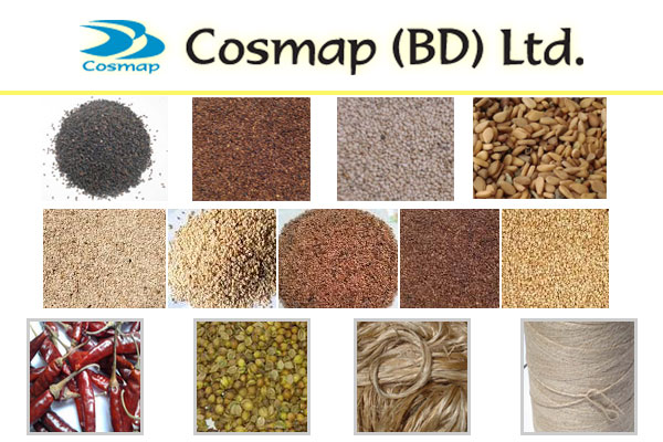 Cosmap (BD) Ltd : Exporter of Black, Brown, Yellow & white Sesame seed from Bangladesh